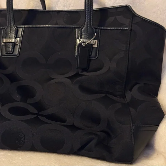 Coach Black Tote Bag - Picture 8 of 9